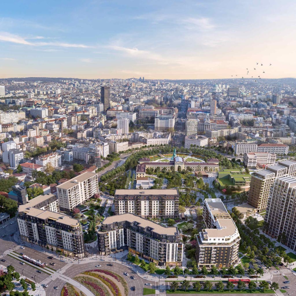 BW Maestra building, Belgrade Waterfront
