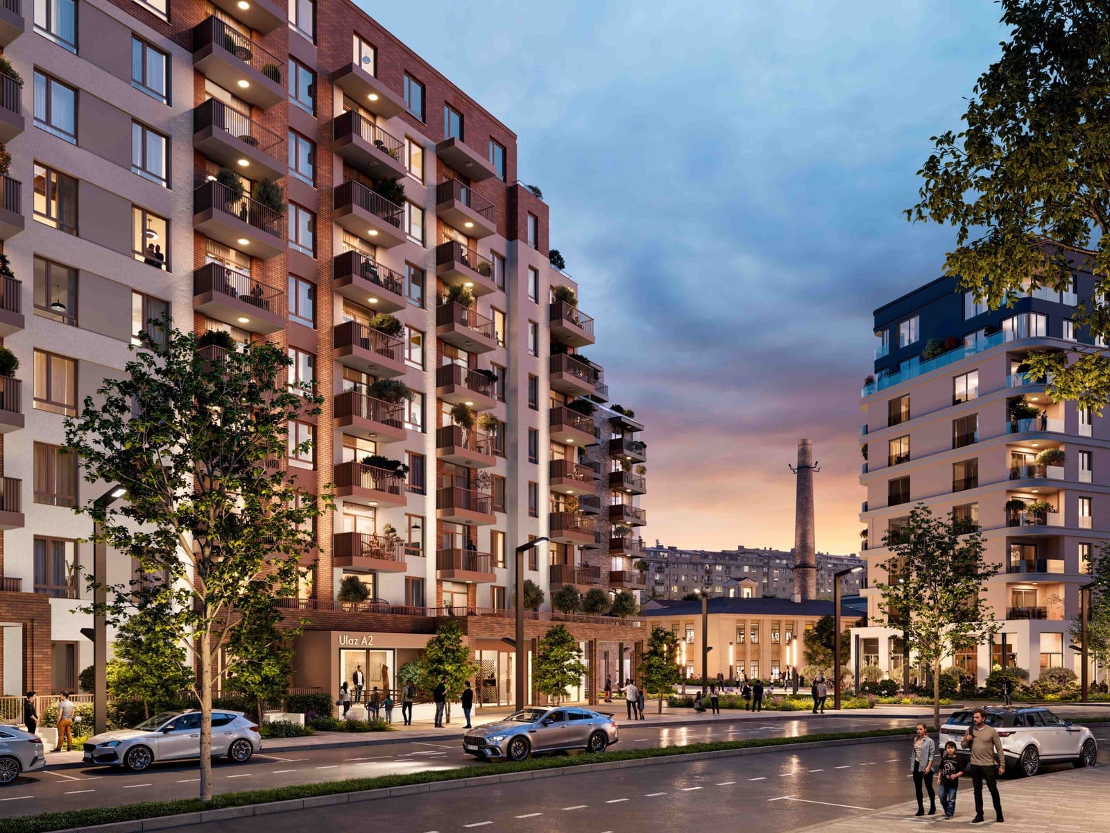 BW Iskra building, Belgrade Waterfront