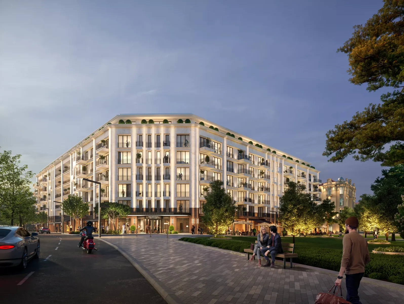 The Bristol Residences building, Belgrade Waterfront