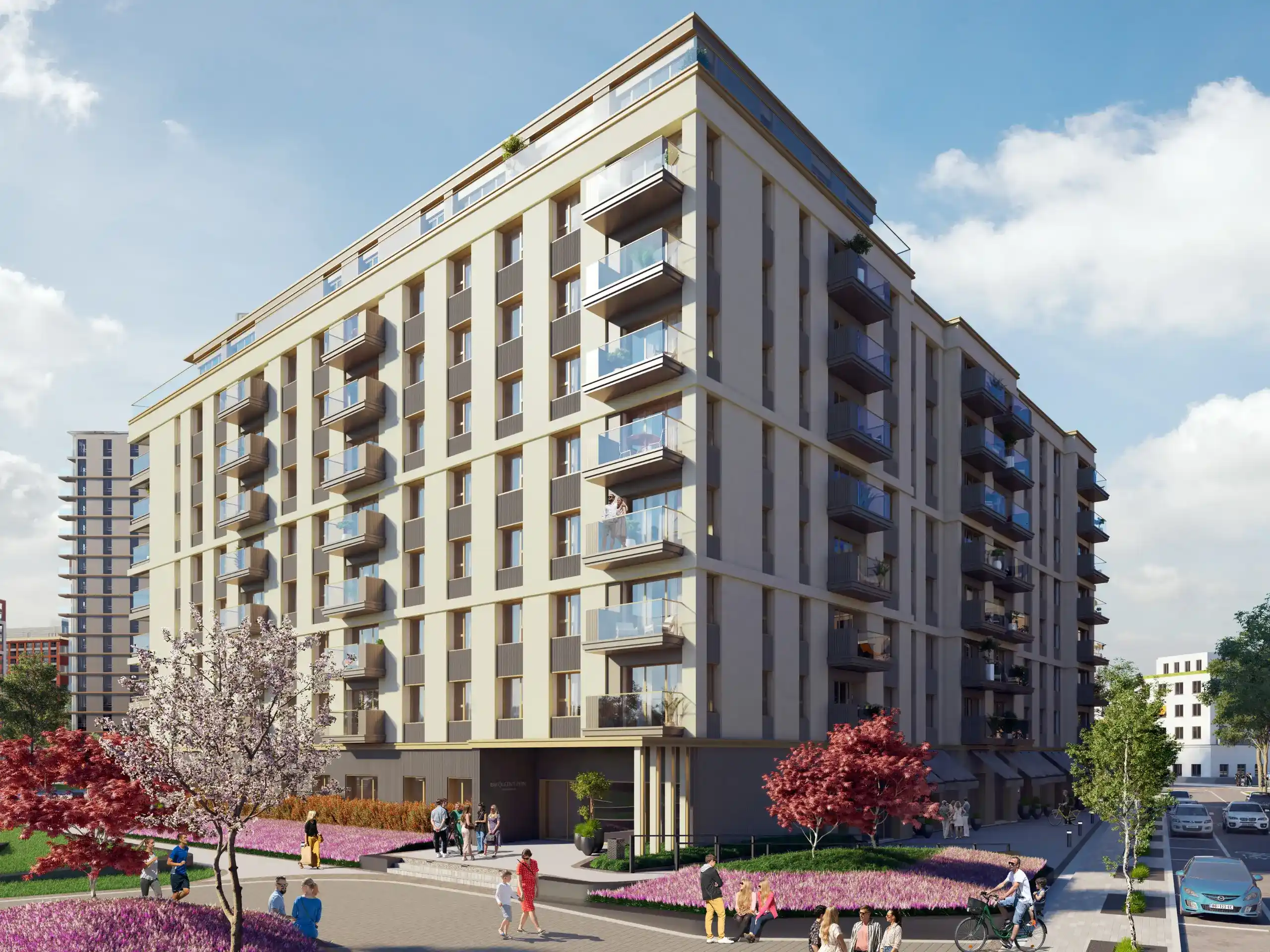 BW Queen's Park Residences building, Belgrade Waterfront