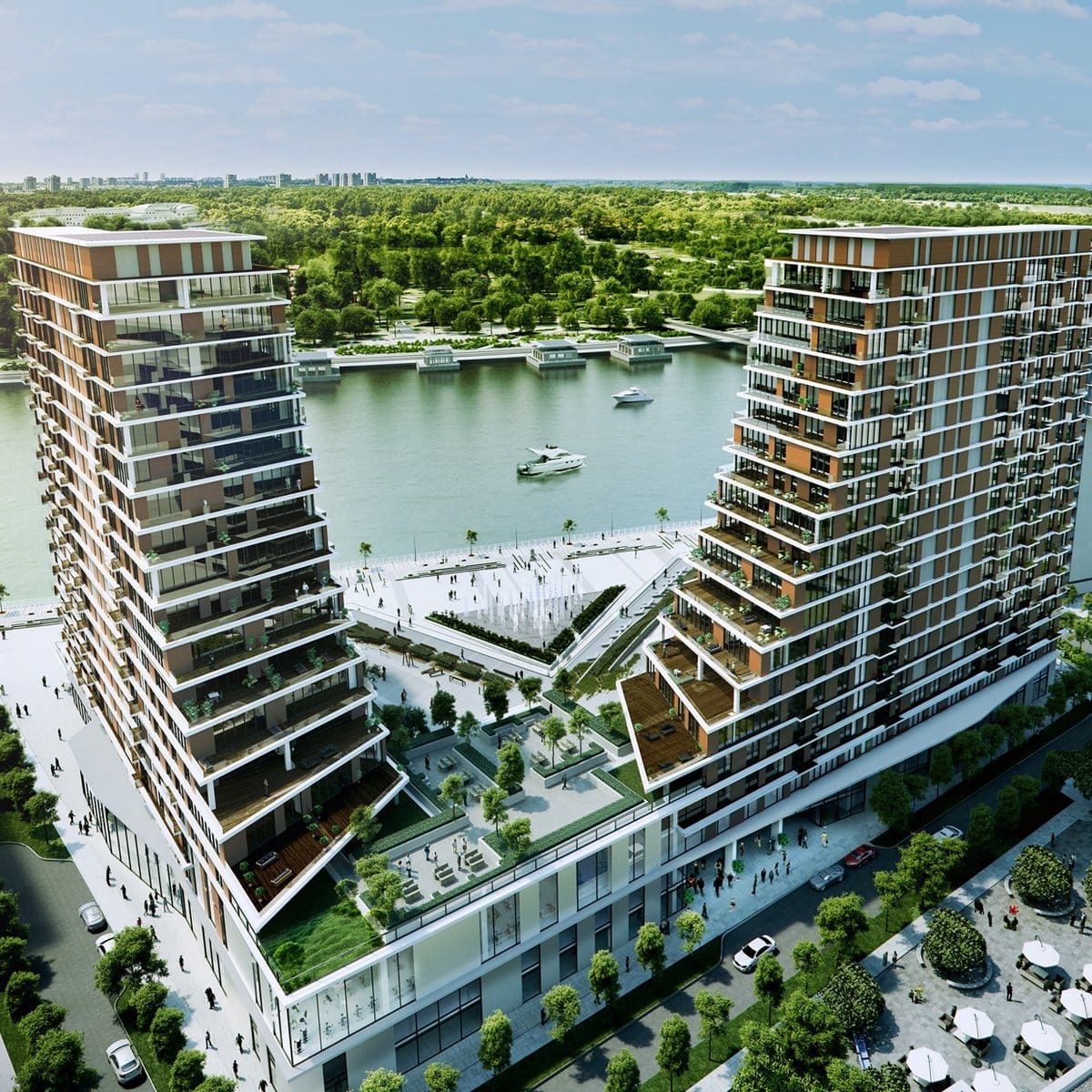 BW Residences building, Belgrade Waterfront