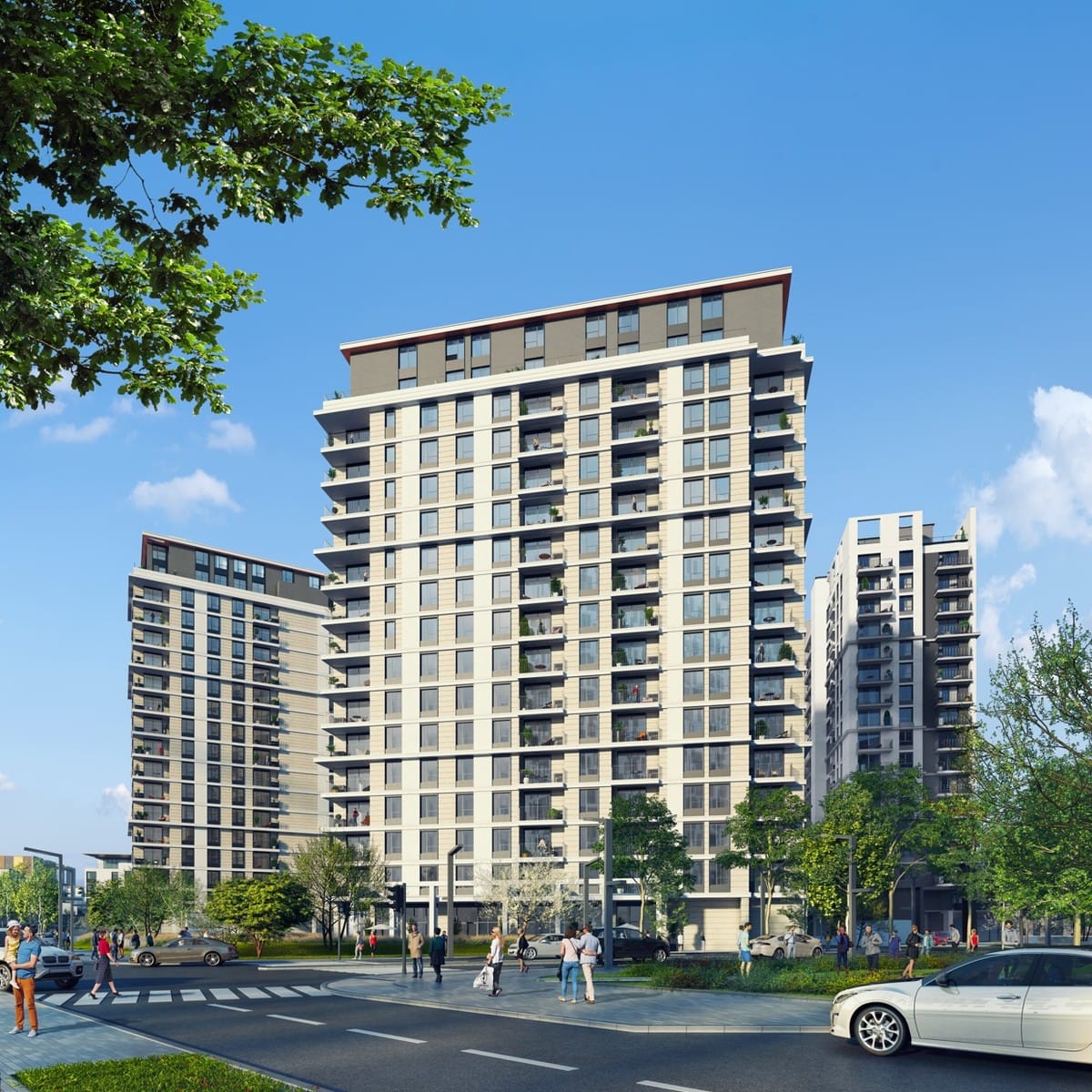 BW Simfonija building, Belgrade Waterfront