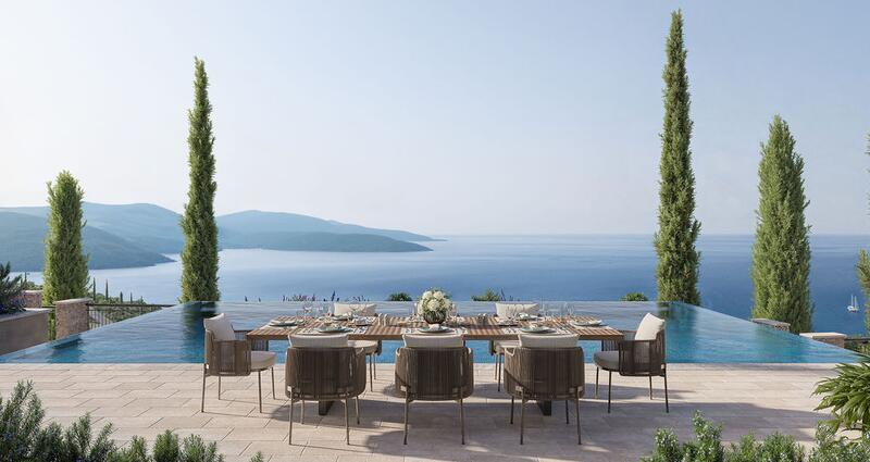Heights hillside golf-view apartments, Luštica Bay